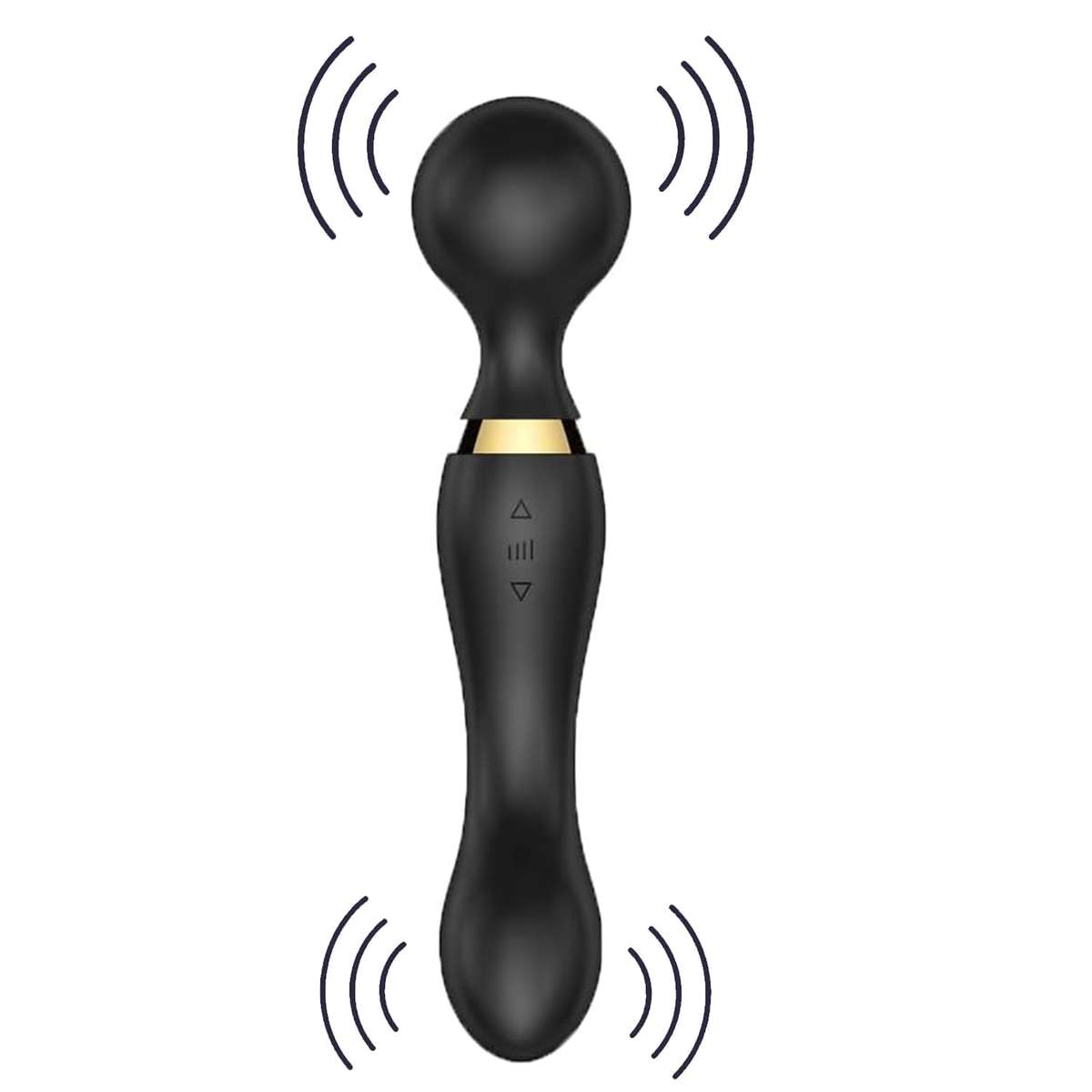Double vibration body massager