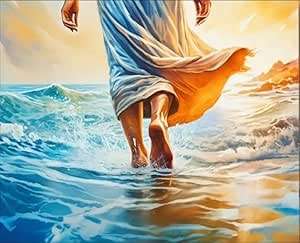 Paint by Number DIY Kit, 50x40cm - Path of Faith