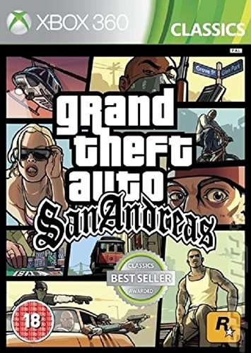 XBOX 360 Grand Theft Auto San Andreas