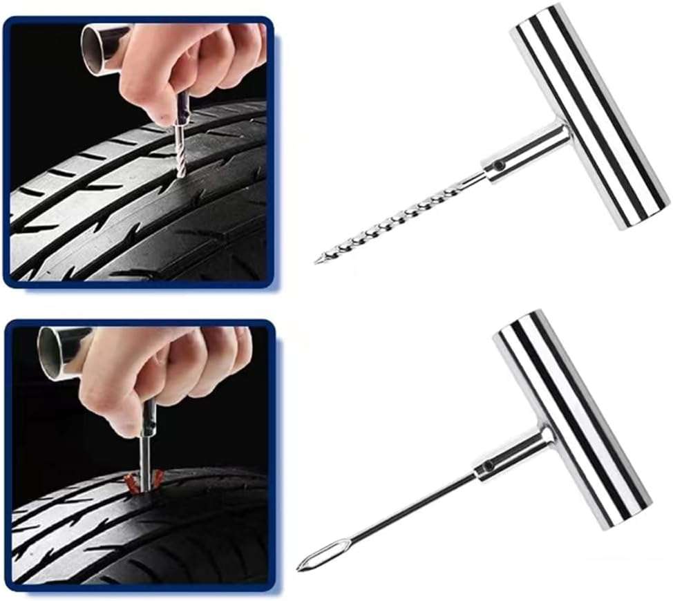 Universal Emergency Flat Tire Puncture Repair Patch Set