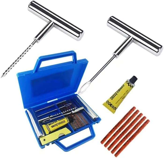 Universal Emergency Flat Tire Puncture Repair Patch Set