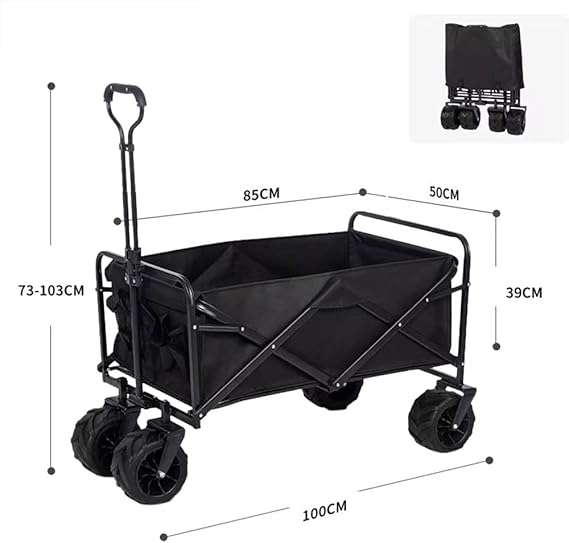 LARGE Foldable Trolley Wagon