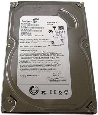 500GB Seagate Desktop, SATA-6Gbps, 16MB Cache, 3.5" Internal Hard Drive