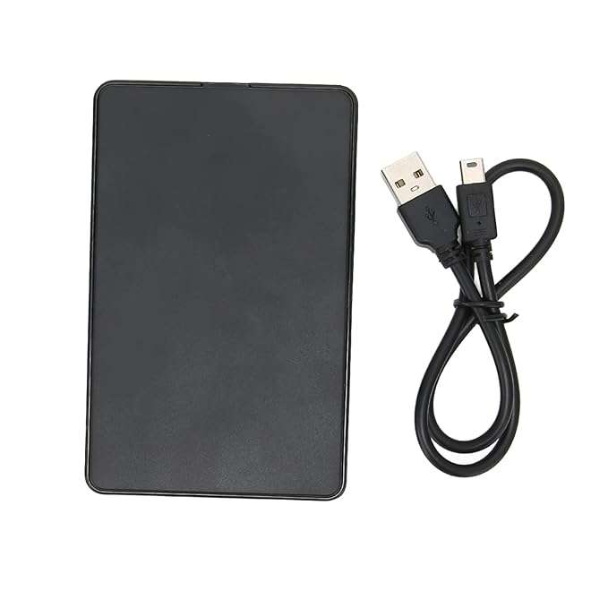 hightseck Portable External Hard Drive, USB 2.0 1TB 2TB 4TB High Speed External Hard Drive HDD (120G