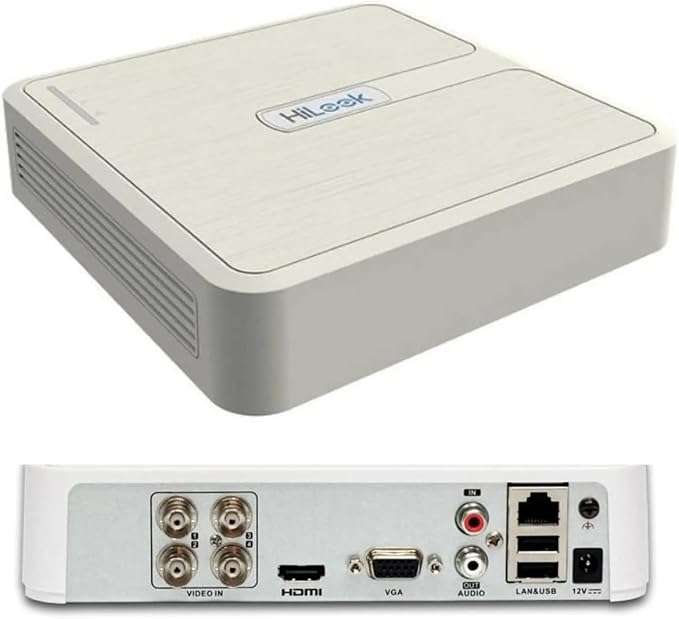 HiLook 4 channel HD DVR 1080P Lite Hydrid DVR