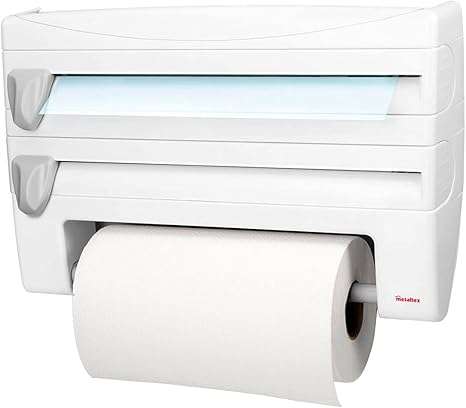 Roll n Roll 4In1 Roll 'n' Roll 4-in-1 Kitchen Roll Holder Dispenser