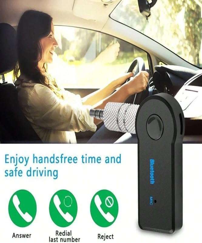 CAR AUX BLUETOOTH 5.0 RECEIVER 3.5MM AUDIO JACK CAR TRANSMITTER