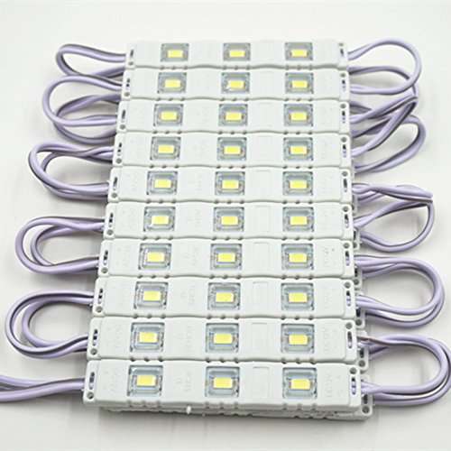 3Led Module Strips 12V Waterproof 5730 Led Modules,20 Modules on 1 strip( White) / Stock from 6 Pcs