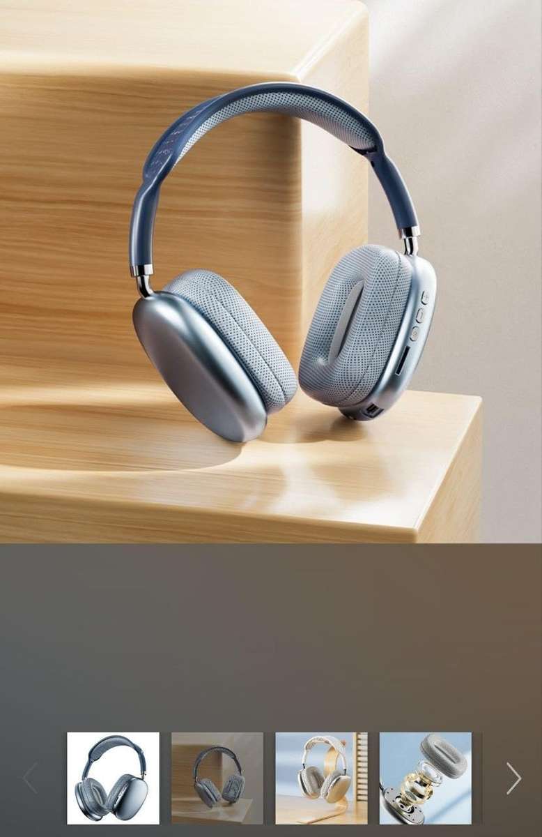 P9 Wireless Over-Ear Bluetooth Headphones with Noise Cancelling