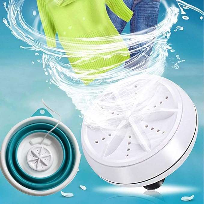 Portable Ultrasonic Turbine Washing Machine