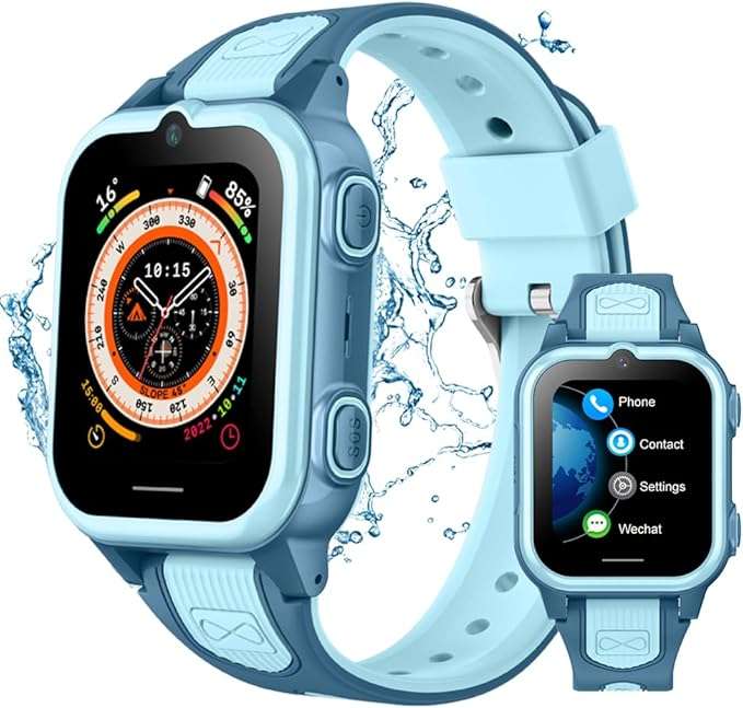 4G Kids Smartwatch Phone with GPS Tracker