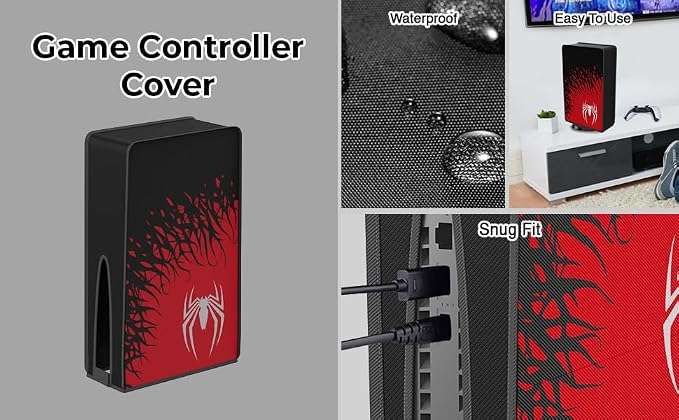 Playstation 5 Vertical Dust Cover Spiderman