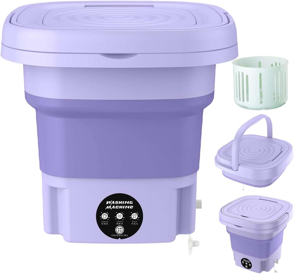 Portable washing machine, Small Washer for Baby Clothes|Underwear or Small Items