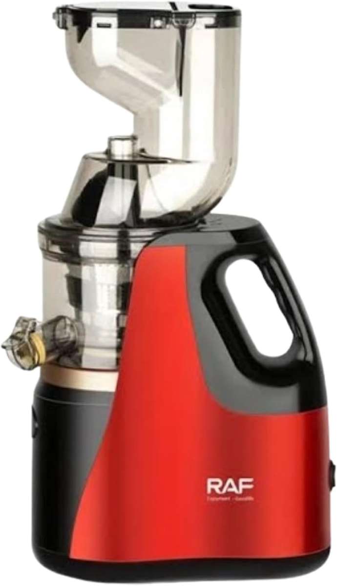 RAF 150W Slow Juicer - Cold Press Technology, High Yield, Nutrient-Rich Juice Extractor
