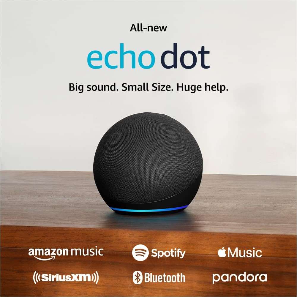 Amazon Echo Dot  (Gen 5) - Smart Home Assistant feat. Alexa