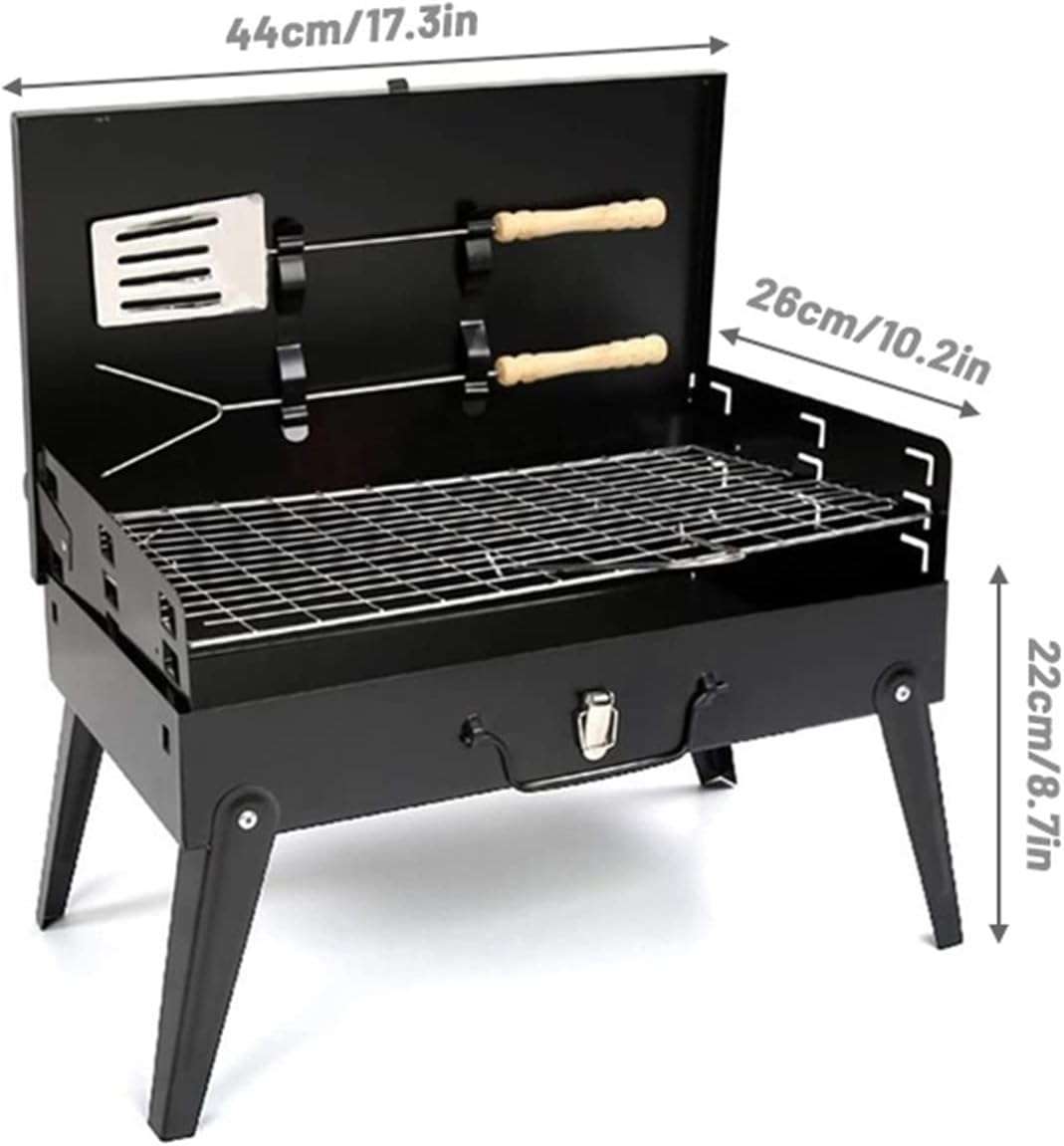 Portable Folding Charcoal Grill