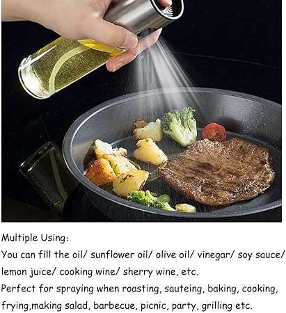 Oil Sprayer for Cooking, Olive Oil Sprayer,100ml