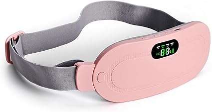 BÉAUTY Cordless Heating Pad with Adjustable Temperature and 4 Vibration Modes, Portable and Stylish