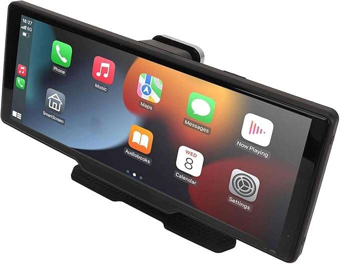 Yesido 10.2" Wireless Car Stereo with Front and Rear Camera