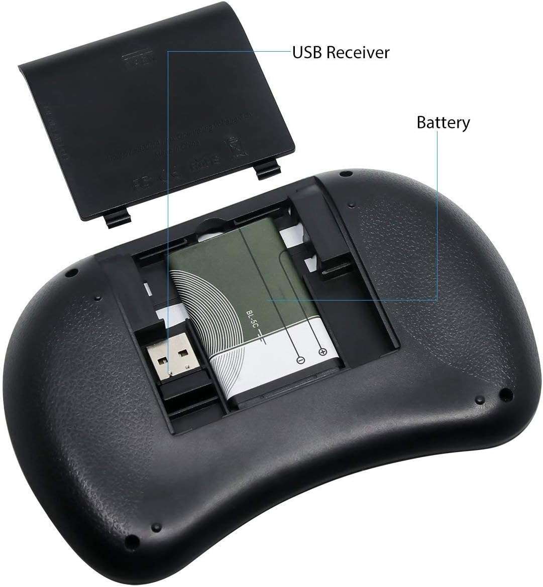 Portable Mini 2.4GHz Wireless Keyboard Touchpad Mouse With Backlight