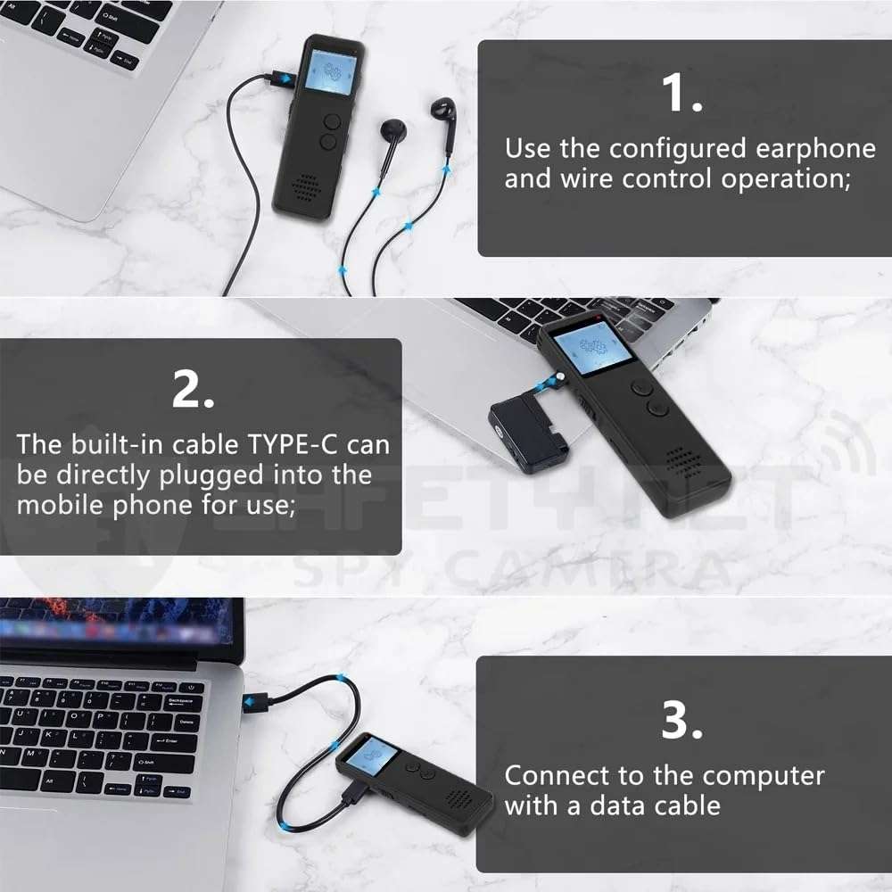 One Touch High Quality Digital Voice Recorder