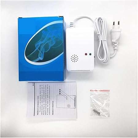 Natural Gas Detector Alarm Independent Gas Detector Sensor Wall Mounted