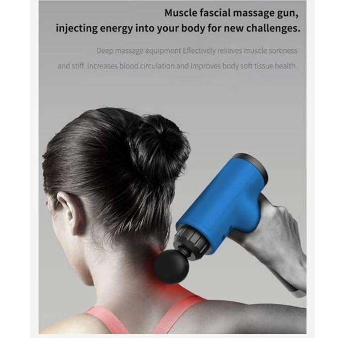 4 Head Fascial Muscle Massage Gun