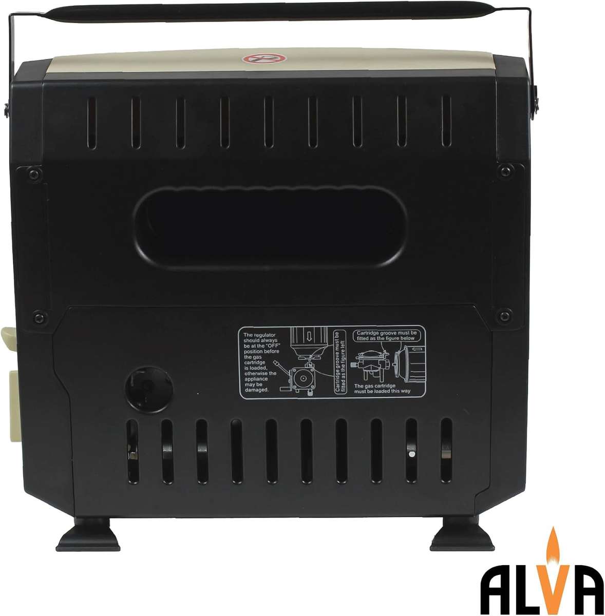 ALVA Outdoor Freestanding Butane Canister Mini Camping Heater