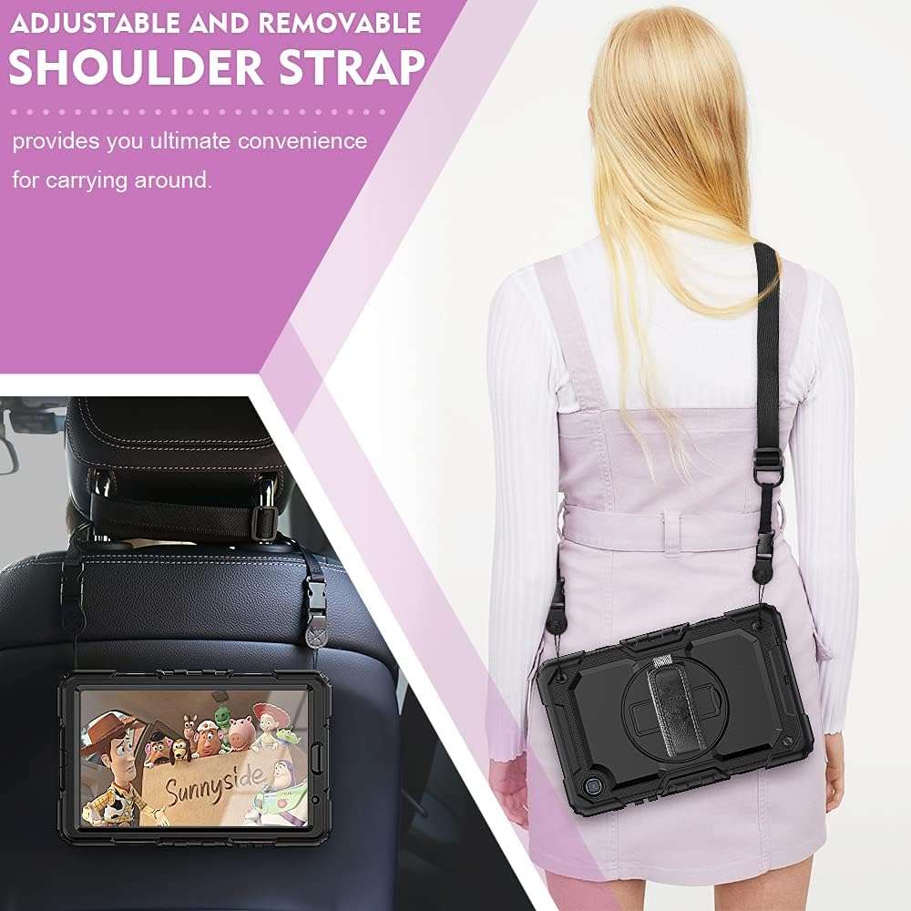 Rugged Protective Cover for Samsung Galaxy Tab A7 Lite Case 8.7 inch 2021 SM-T220/T225 TAB A7Lite