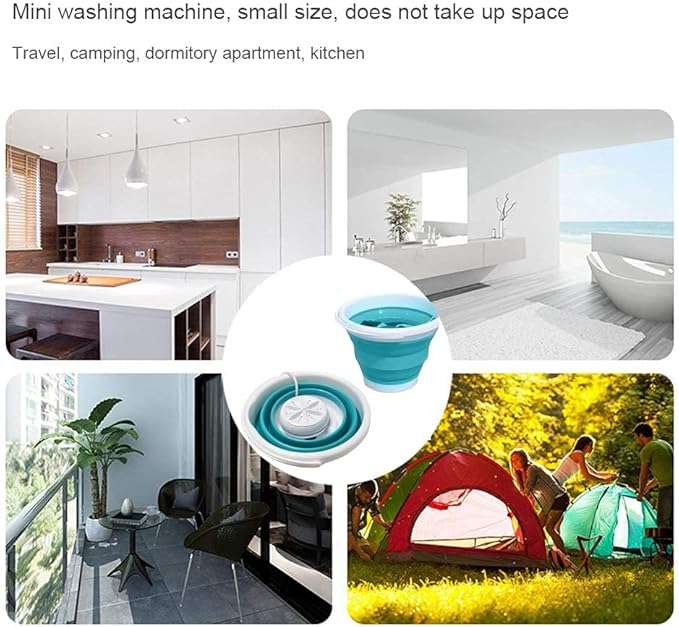 Portable Ultrasonic Turbine Washing Machine