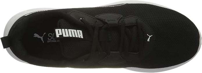 PUMA RESOLVE RUN BLACK WHITE RUNNING SHOE