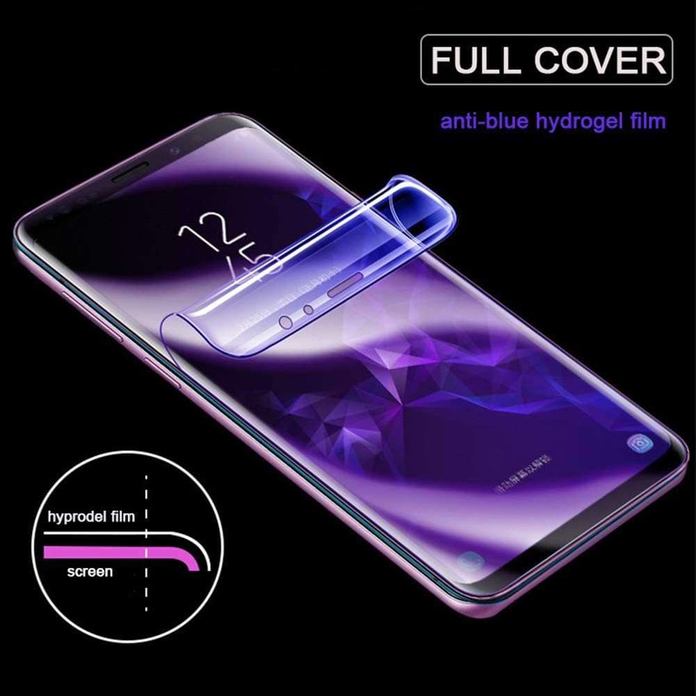 Anti Blue Ray Silicone Hydrogel Full Cover Screen Protector for ALL models