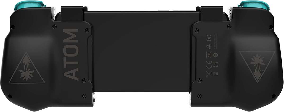 Turtle Beach Atom Mobile Gaming Controller for Android - Black/Teal - Smartphone