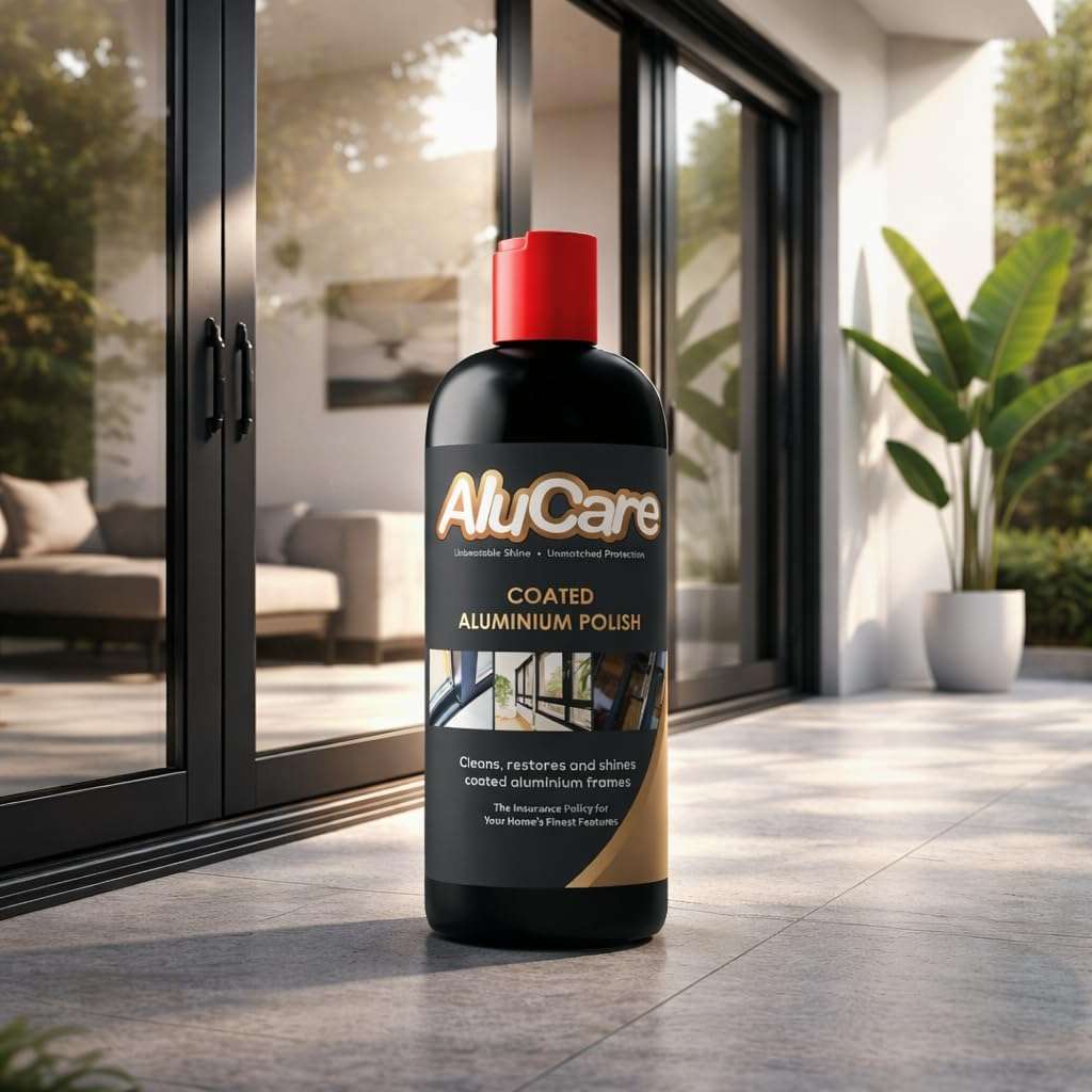AluCare Aluminium Polish 500ml | Cleaner, Restorer & UV Protector for Window & Door Frames