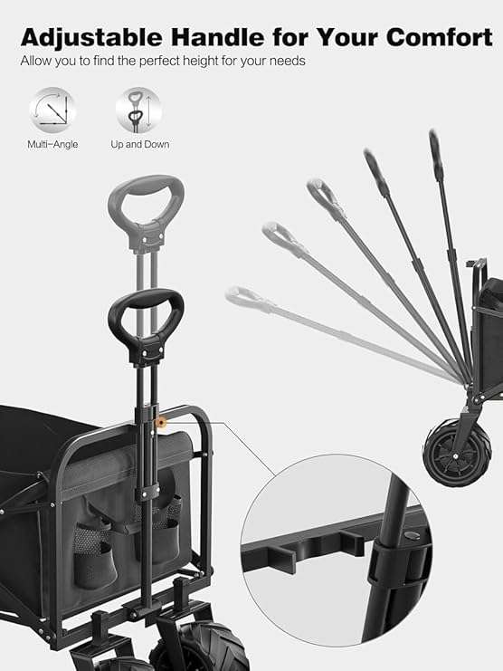 LARGE Foldable Trolley Wagon