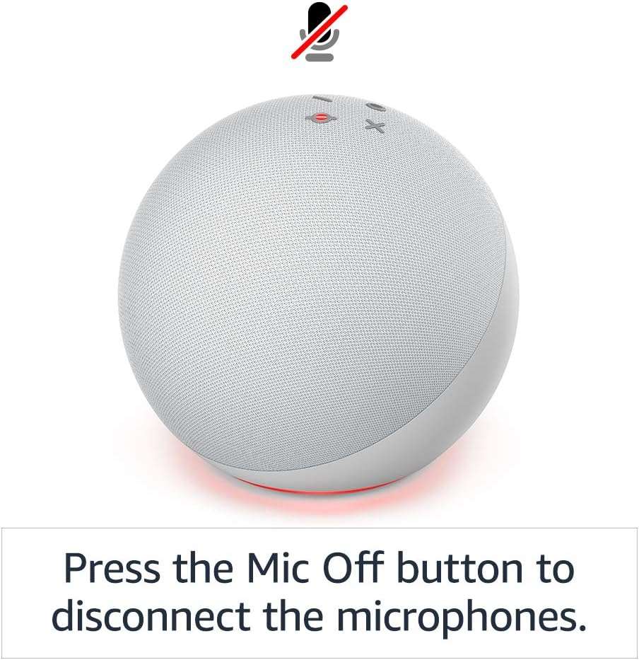 Amazon Echo (Gen 4) - Smart Home Assistant with Hub, feat. Alexa