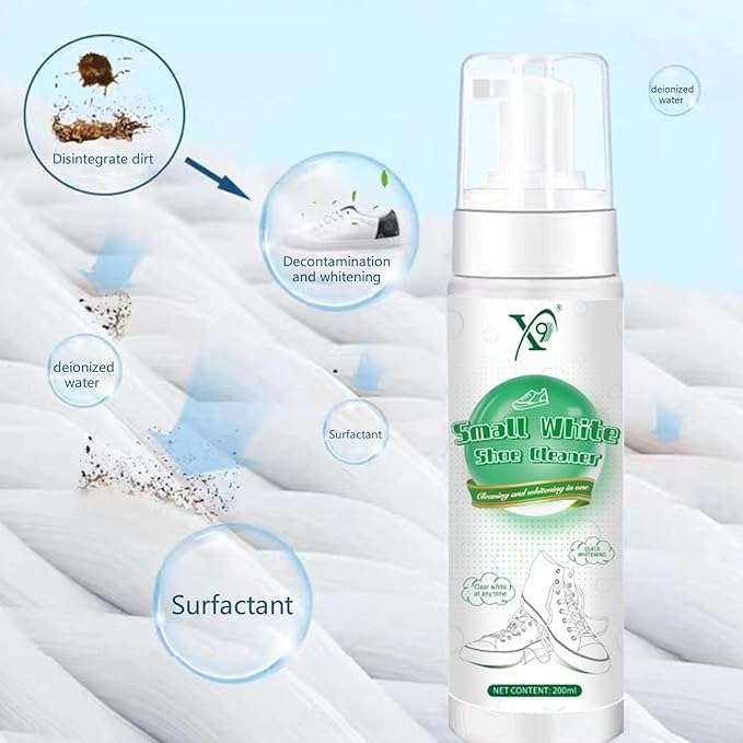 Premium Foam Cleaner for White Sneakers/Shoes (200ml)