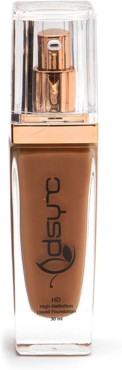 Dsync HD Liquid Foundation 30ml LUSA | SPF 30, 16hr Wear, Full Coverage Matte | Medium to Deep