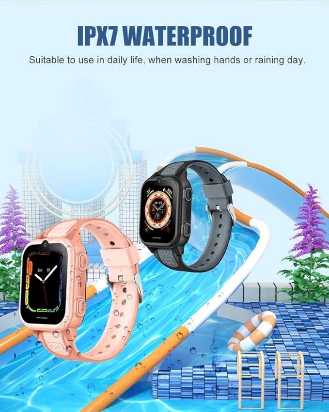 4G Kids Smartwatch Phone with GPS Tracker
