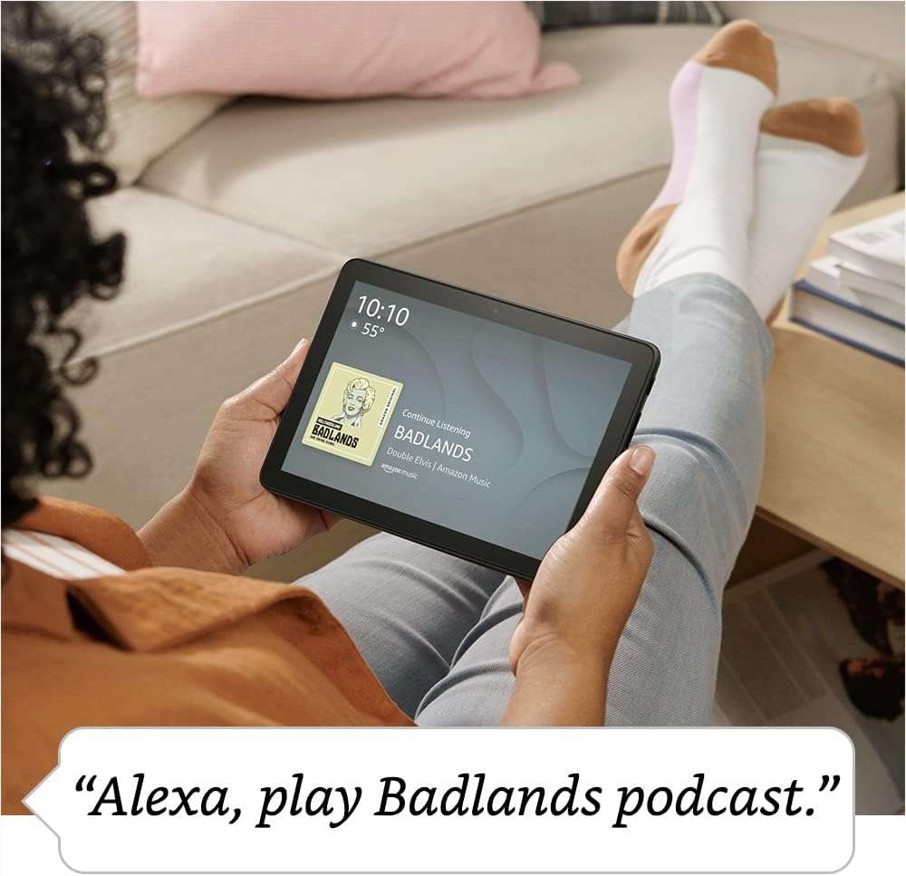 Amazon Fire HD 8 Tablet | 32GB Wi-Fi 8 Inch - Plum / Red