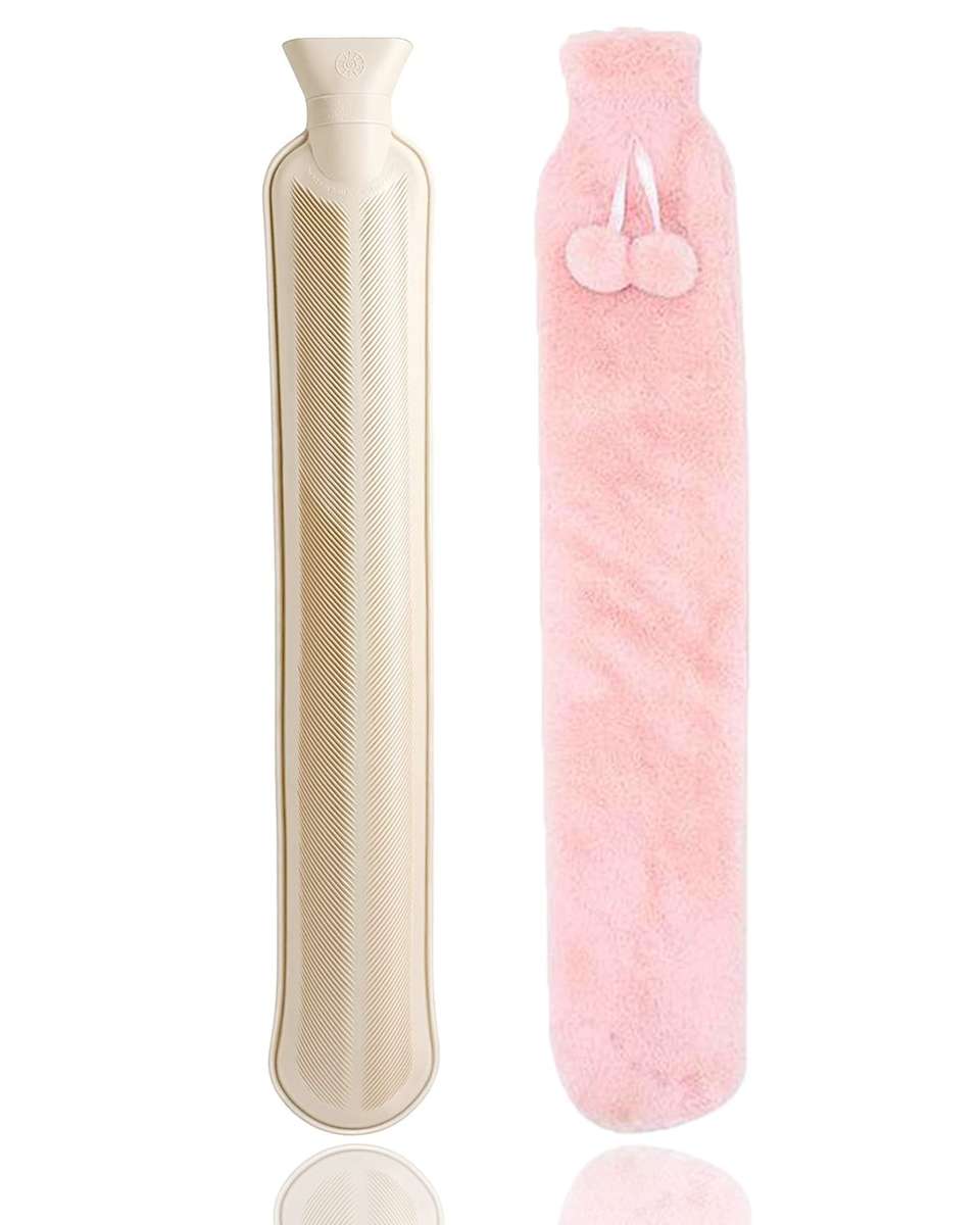 long hot water bottle - Pink