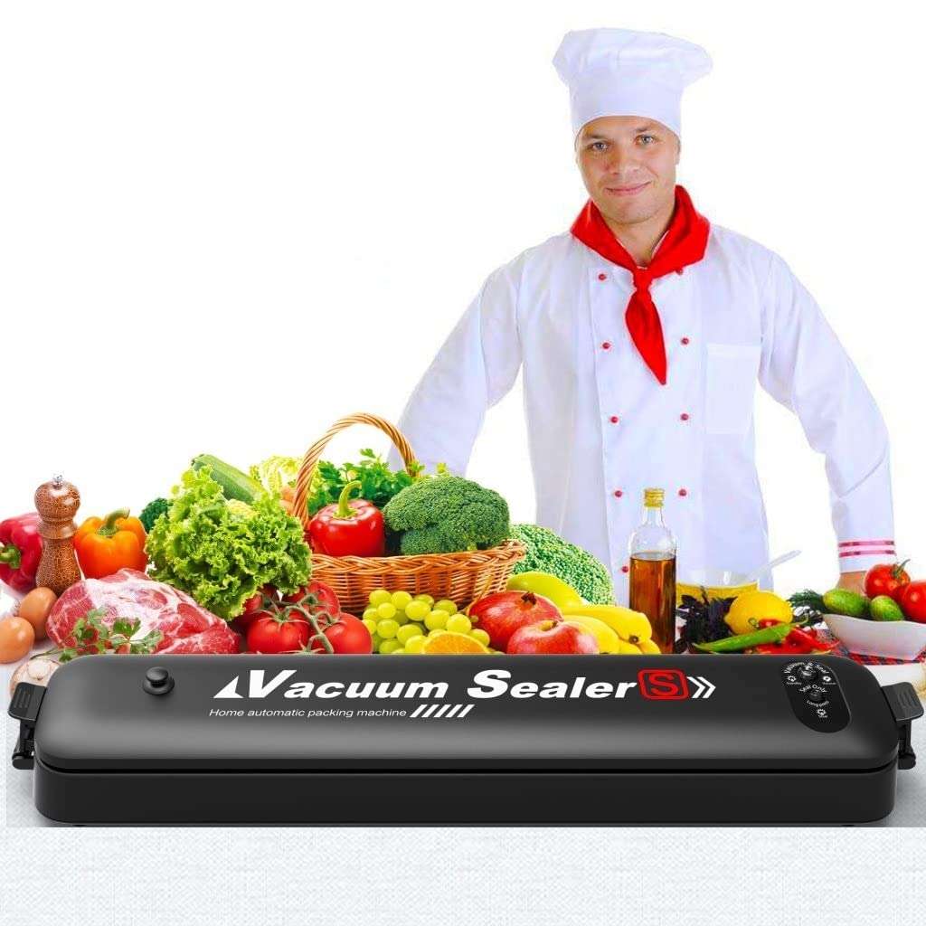 Vacuum Sealer  Sealing Machine for Wet and Dry Food plus 5 X Sample Vacuum Bags