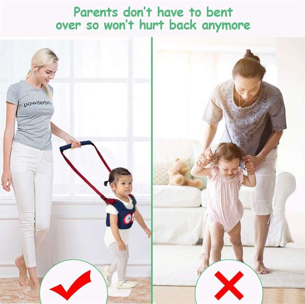 Adjustable Handheld Baby Walking Harness Kids Detachable Walker