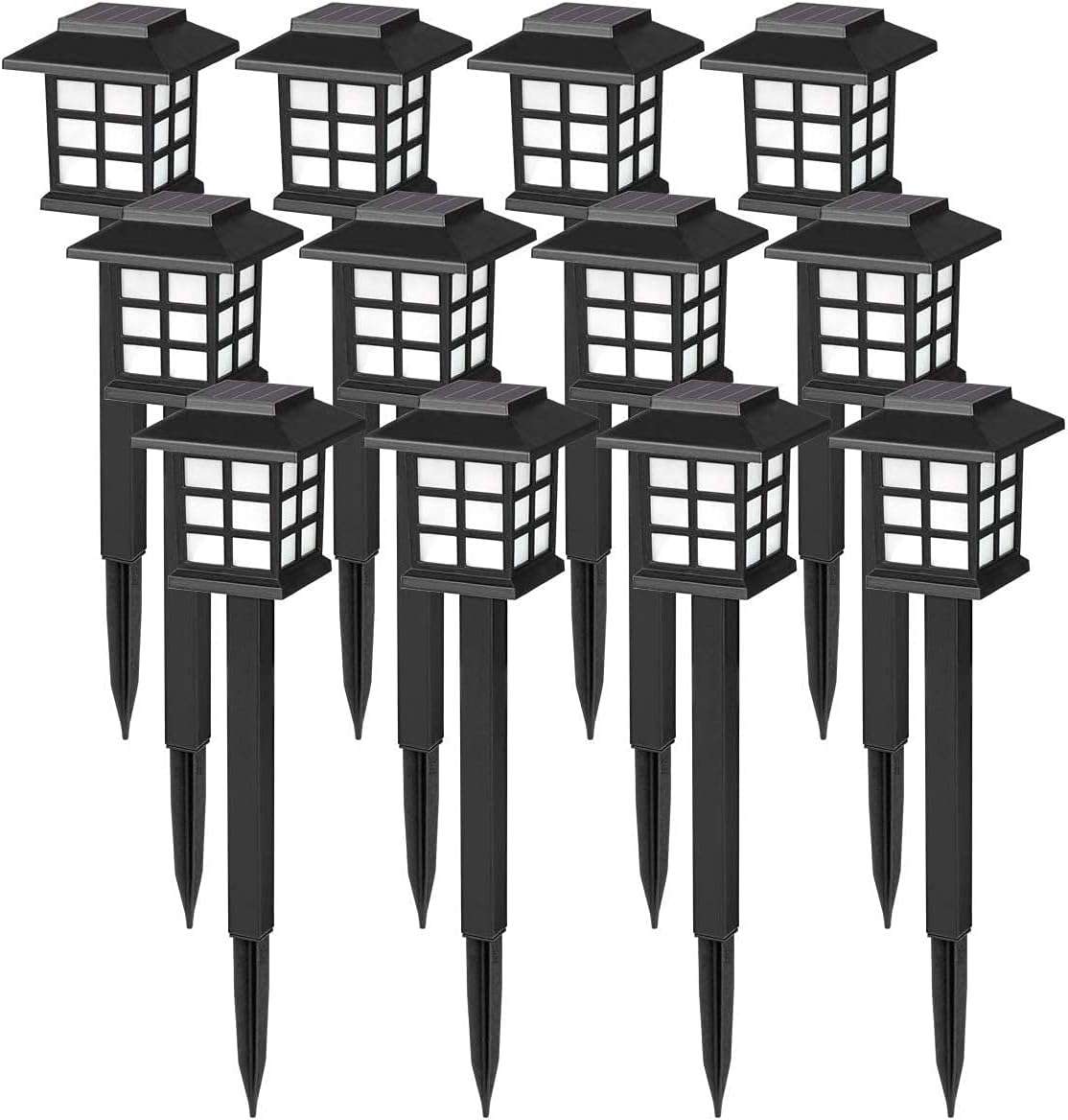 Solar Pathway Lights Outdoor, Garden Lights,Solar Walkway Lights