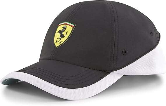 PUMA MOTORSPORT FERRARI BLACK WHITE CAP