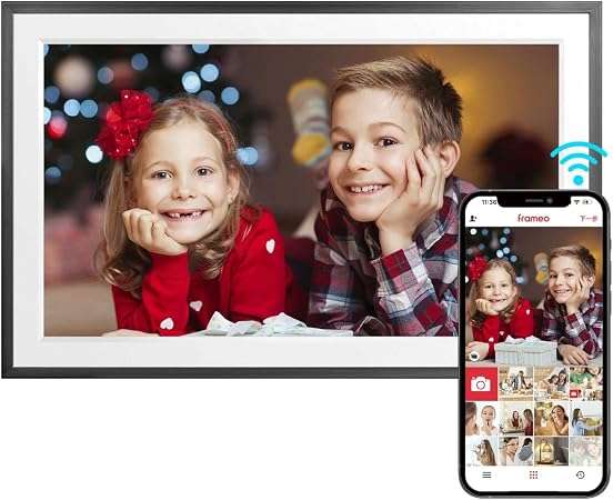 BezosMax 15.6 Inch WiFi Digital Picture Frame