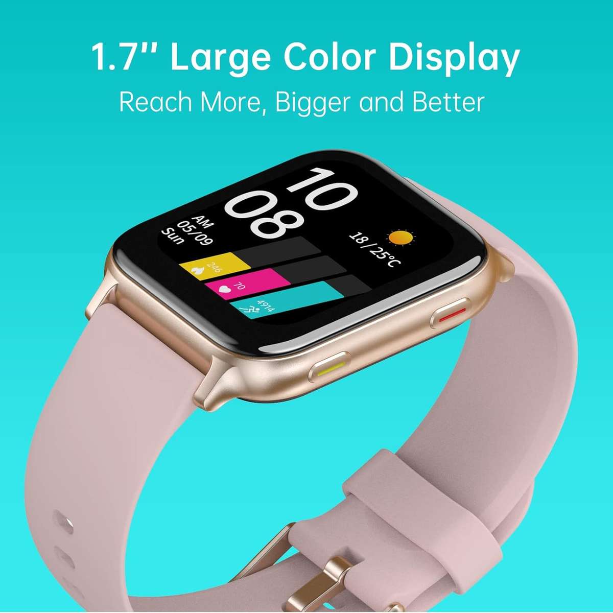 UMIDIGI Smart Watch Uwatch 5, Sport GPS, SpO2 Oxygen Saturation DetectionCompatible iPhone & Android