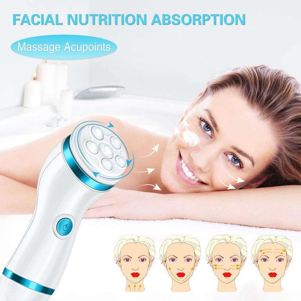 Face Cleansing Brush with Stand