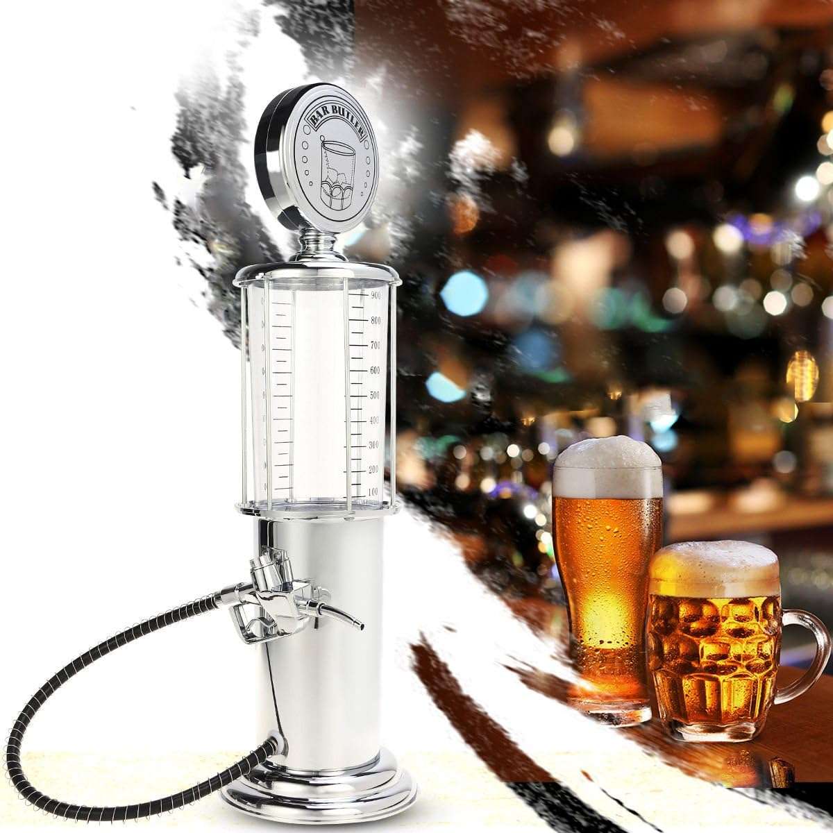 Single Beverage Canister Dispenser - Shot Pump Beer Machine Kit