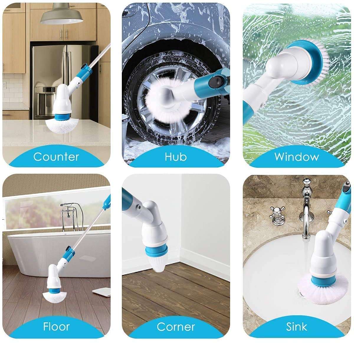 Rechargeable Electric Cleaning Brush